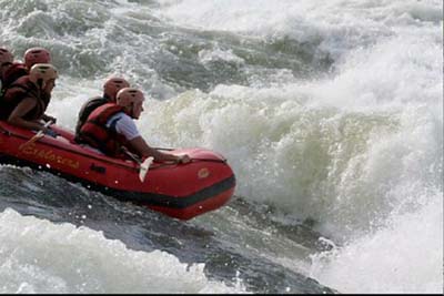 White Water Rafting in Jinja