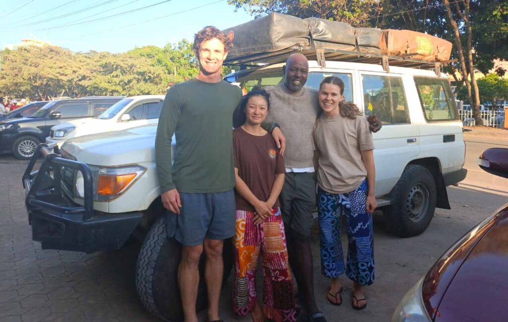 A 4x4 Uganda Land Cruiser with a Rooftop Tent